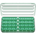 Zoksi Monthly Pill Organizer 1 Time a Day, 30 Day Pill Box Organizer Once a Day, One Month Large Pill Case for Travel, 31 Day Daily Medcine Container for Vitamins, Supplement & Medication